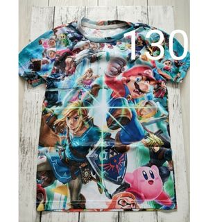 スマブラ　新品　130 海外製品　半袖tシャツ(Tシャツ/カットソー)