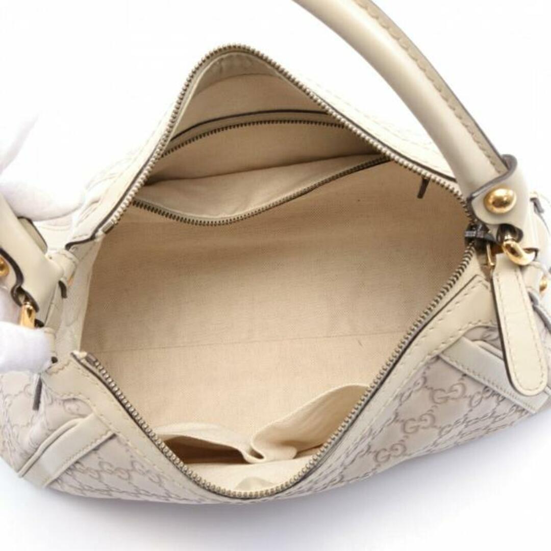 Gucci - グッチシマ ワンショルダーバッグ レザー オフホワイトの通販