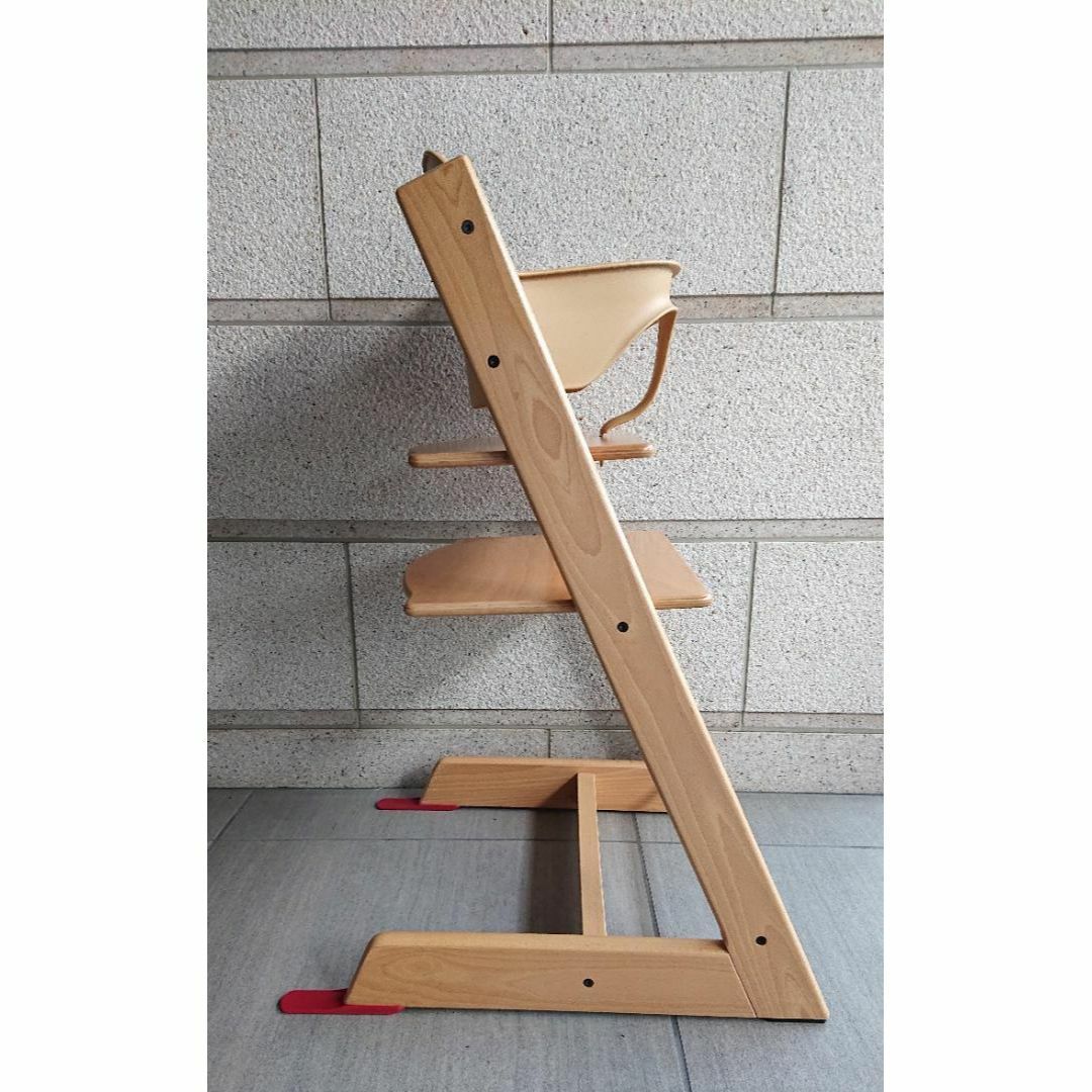 stokke トリップトラップ ベビーセット付き ホワイト S N:5 zlcr - 寝具