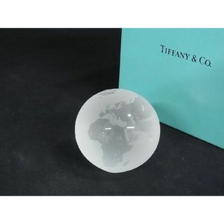 ティファニー(Tiffany & Co.)の■新品■未使用■ TIFFANY＆Co ティファニー アース ペーパーウェイト オブジェ インテリア 置物 クリア AN2699 (その他)