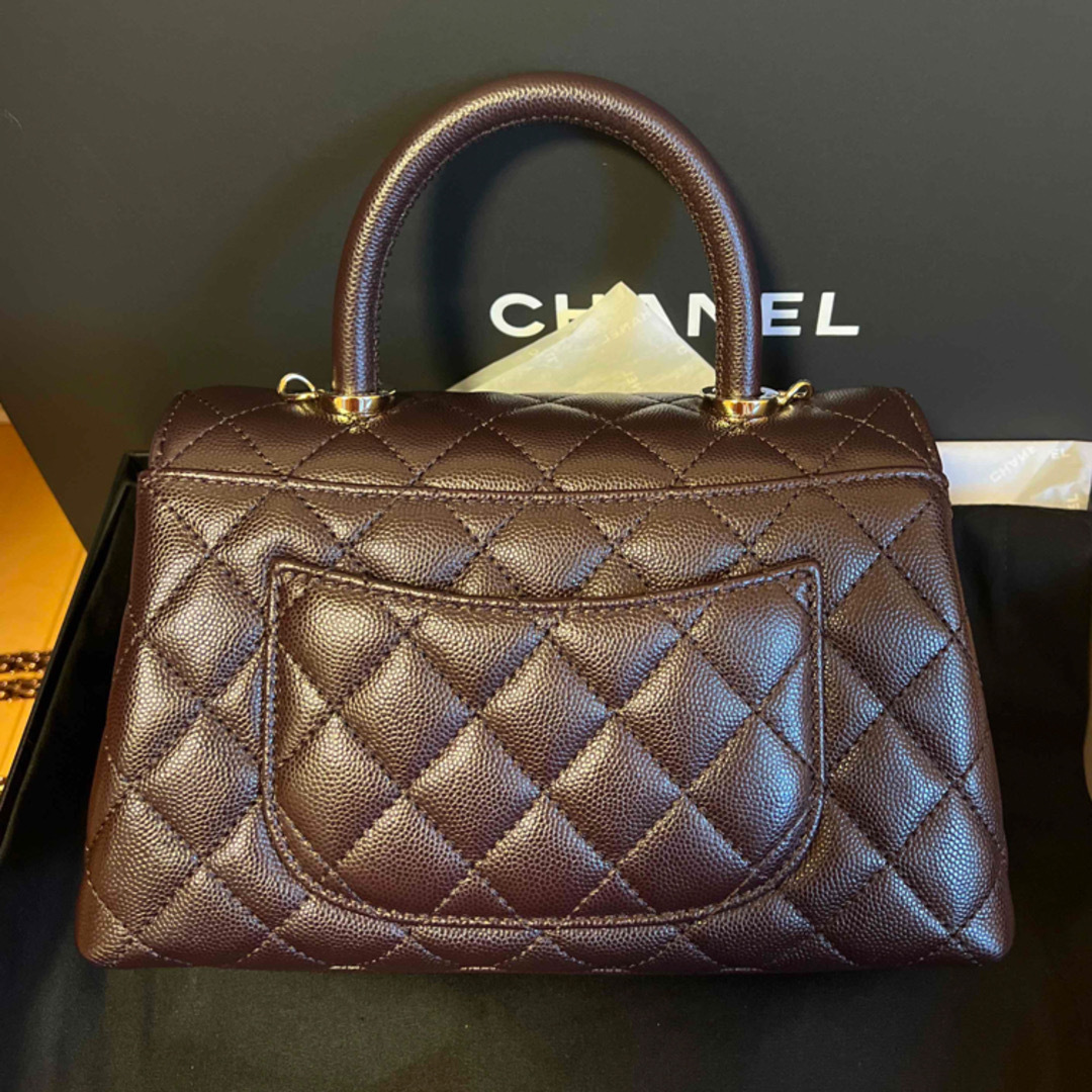 CHANEL(シャネル)のシャネル　CHANEL バッグ　フラップバッグ　ココハンドル　24cm レディースのバッグ(ハンドバッグ)の商品写真