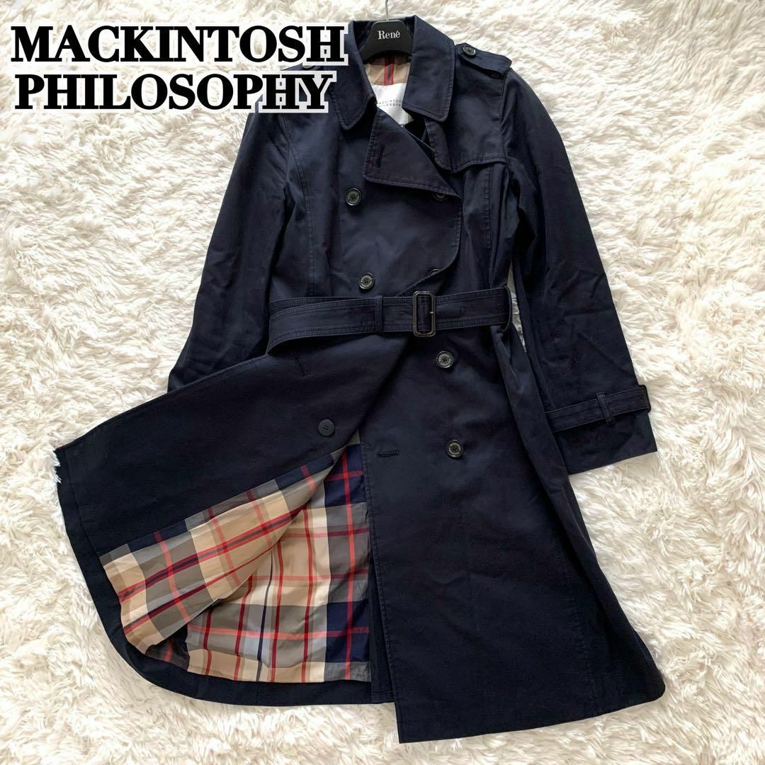 美品　Mackintosh マッキントッシュ　ギャバジントレンチコート