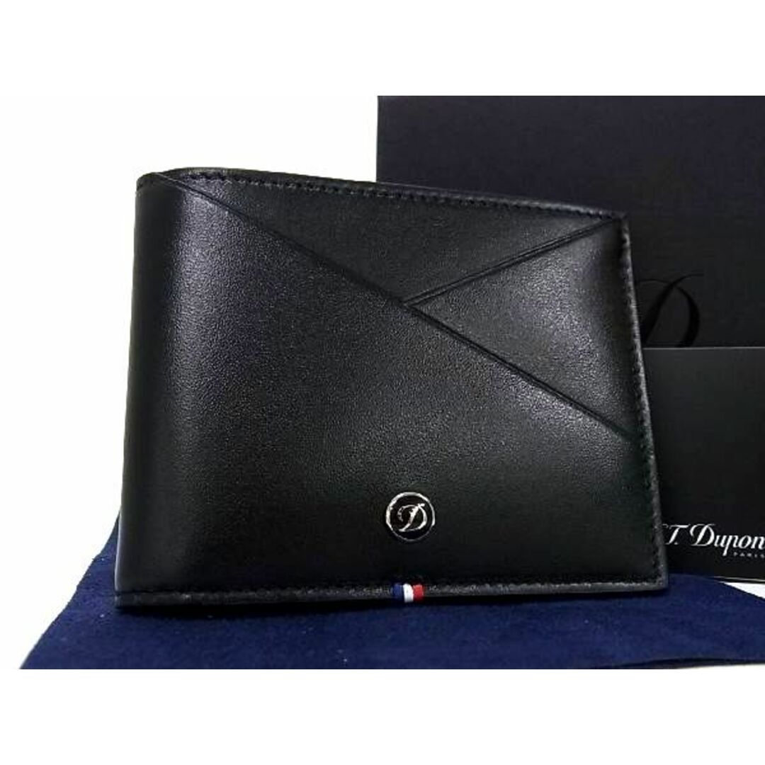 □新品□未使用□ S.T.Dupont エス・テー・デュポン レザー 二つ折り
