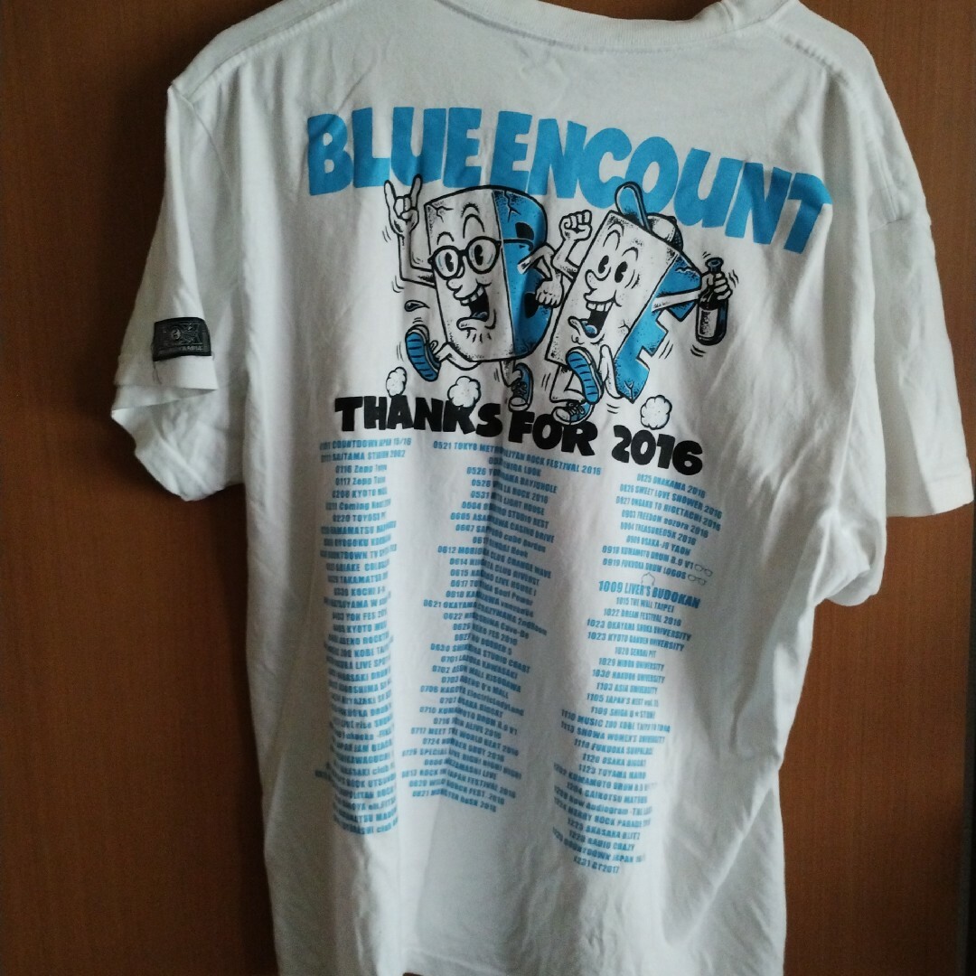 BLUE ENCOUNT　ブルーエンカウント　Tシャツ エンタメ/ホビーのCD(ポップス/ロック(邦楽))の商品写真