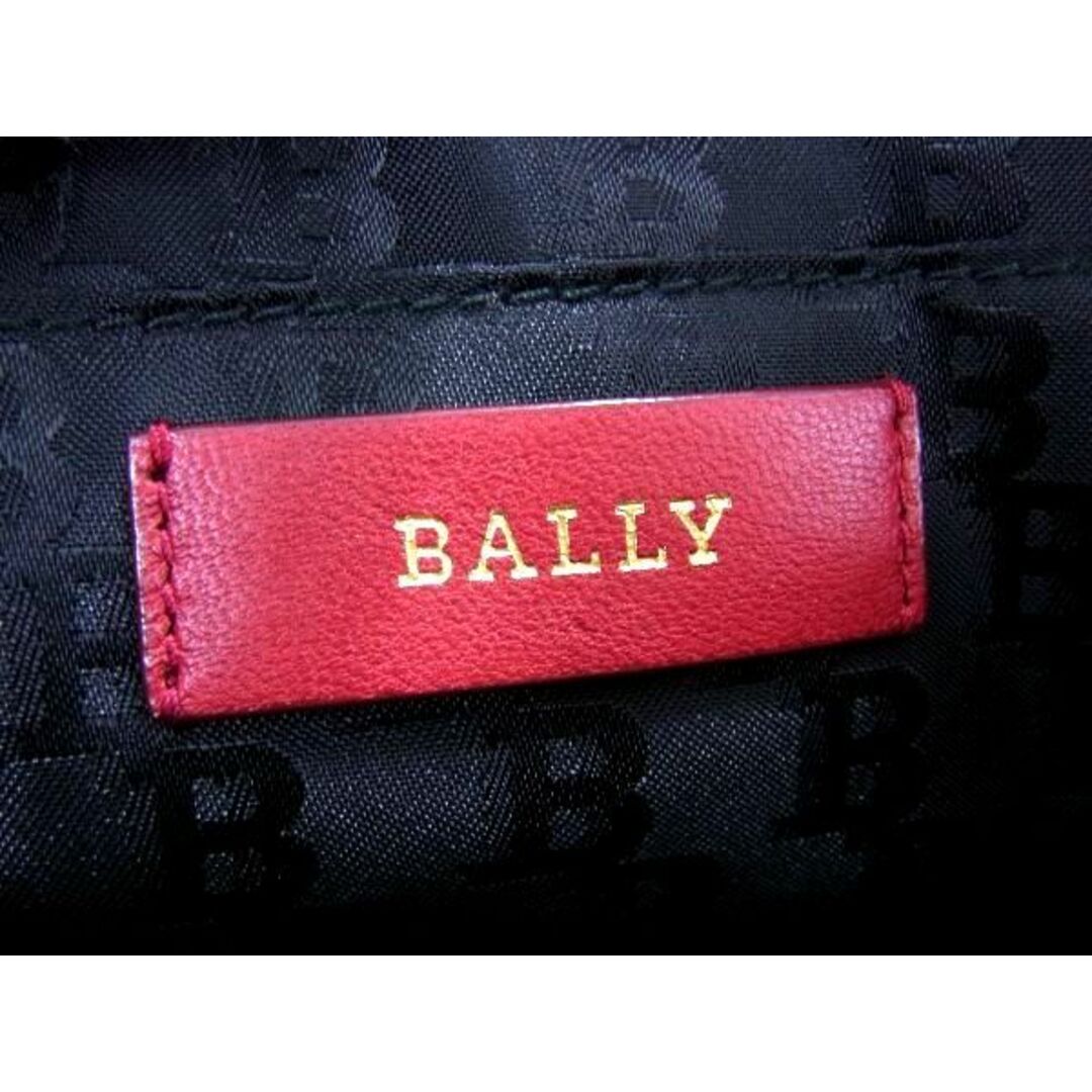 ■新品■未使用■ BALLY バリー レザー クロスボディ ショルダーバッグ レディース レッド系 AQ4644 8
