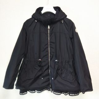 モンクレール(MONCLER)のモンクレール Loty ナイロンジャケット フード レディース 黒 サイズ1(ナイロンジャケット)