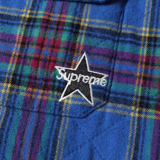 Supreme - Supreme シュプリーム シャツ サイズ:S 21AW スター 刺繍