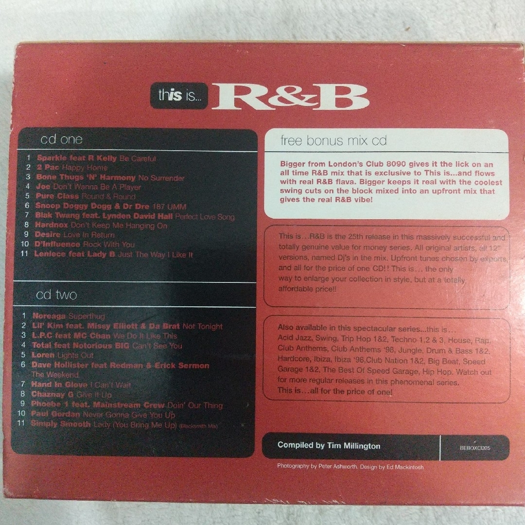 this is R&B ３枚セット エンタメ/ホビーのCD(R&B/ソウル)の商品写真