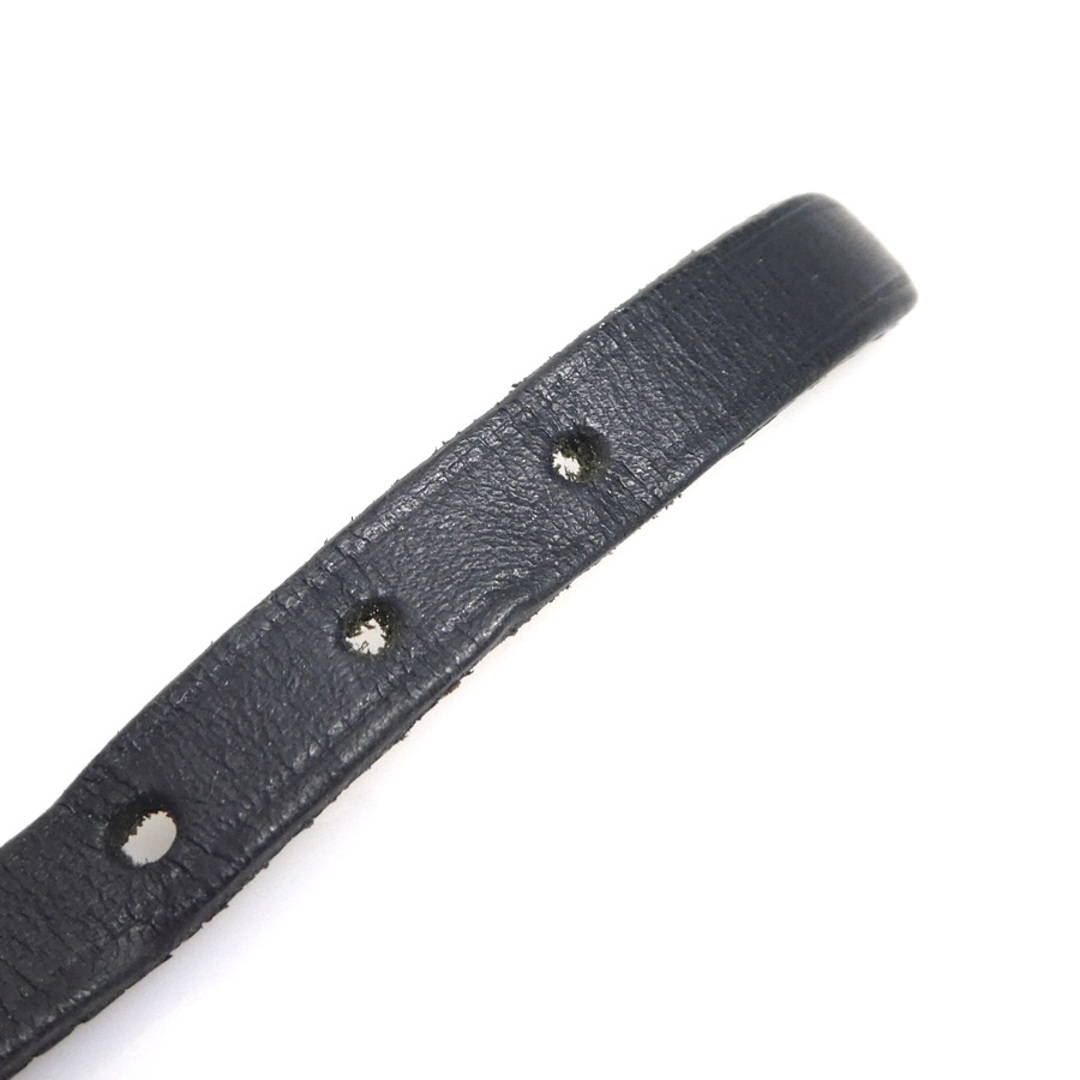 エルメス HERMES ブレスレット レザー/メタル ブラック/シルバー ユニセックス 送料無料 e57007a 6