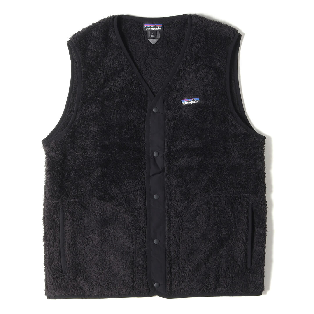 Patagonia パタゴニア ベスト サイズ:L 20W ロスガトス フリース ベスト Los Gatos Vest ブラック(BLK) 黒 トップス カジュアル アウトドア 保温 【メンズ】【美品】