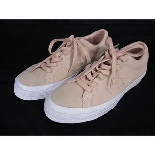 コンバース(CONVERSE)の■新品同様■ CONVERSE コンバース スエード スニーカー サイズ 23.5cm 靴 シューズ レディース ピンク系 DA4610(スニーカー)