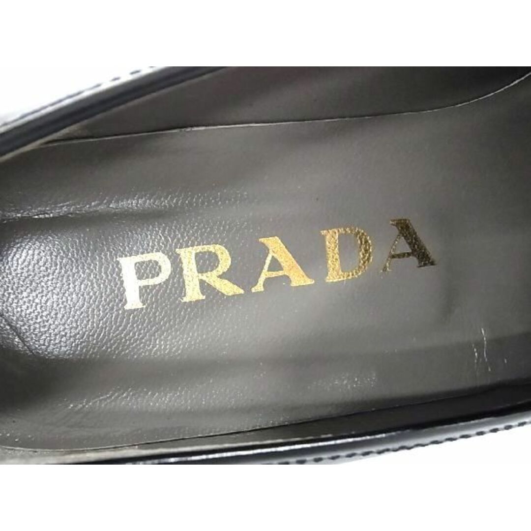 PRADA   □新品同様□ PRADA プラダ レザー ローファー 表記サイズ