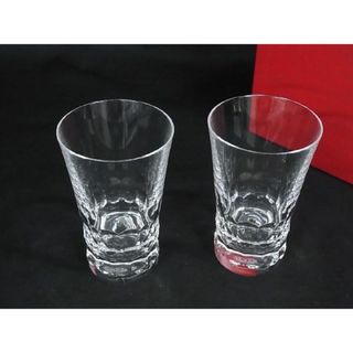 バカラ(Baccarat)の■極美品■ Baccarat バカラ ビバ クリスタルガラス グラス タンブラー 食器 テーブルウェア ペア 2客セット クリア BG1627(その他)