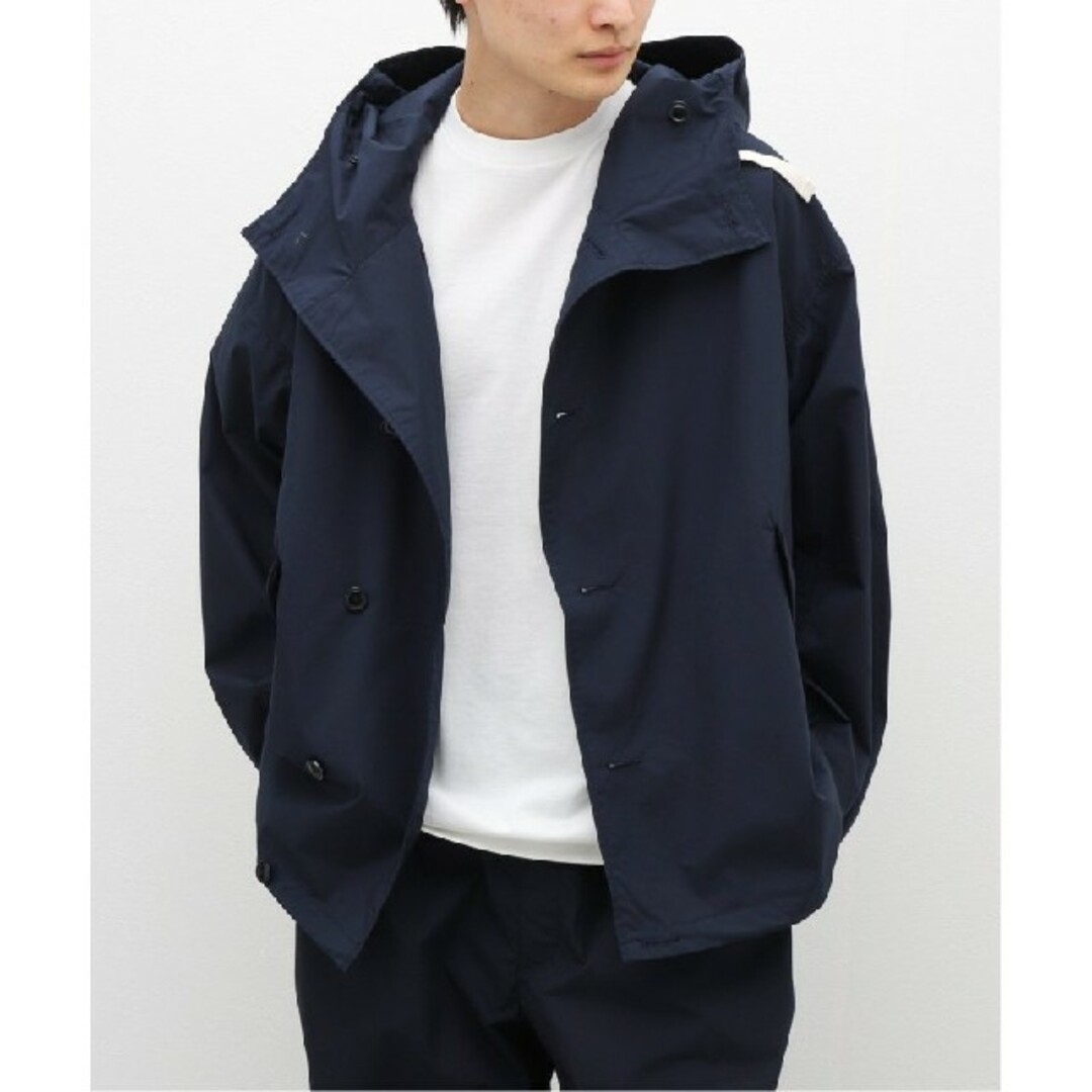 新品 ナナミカ Hooded Jacket ネイビー M