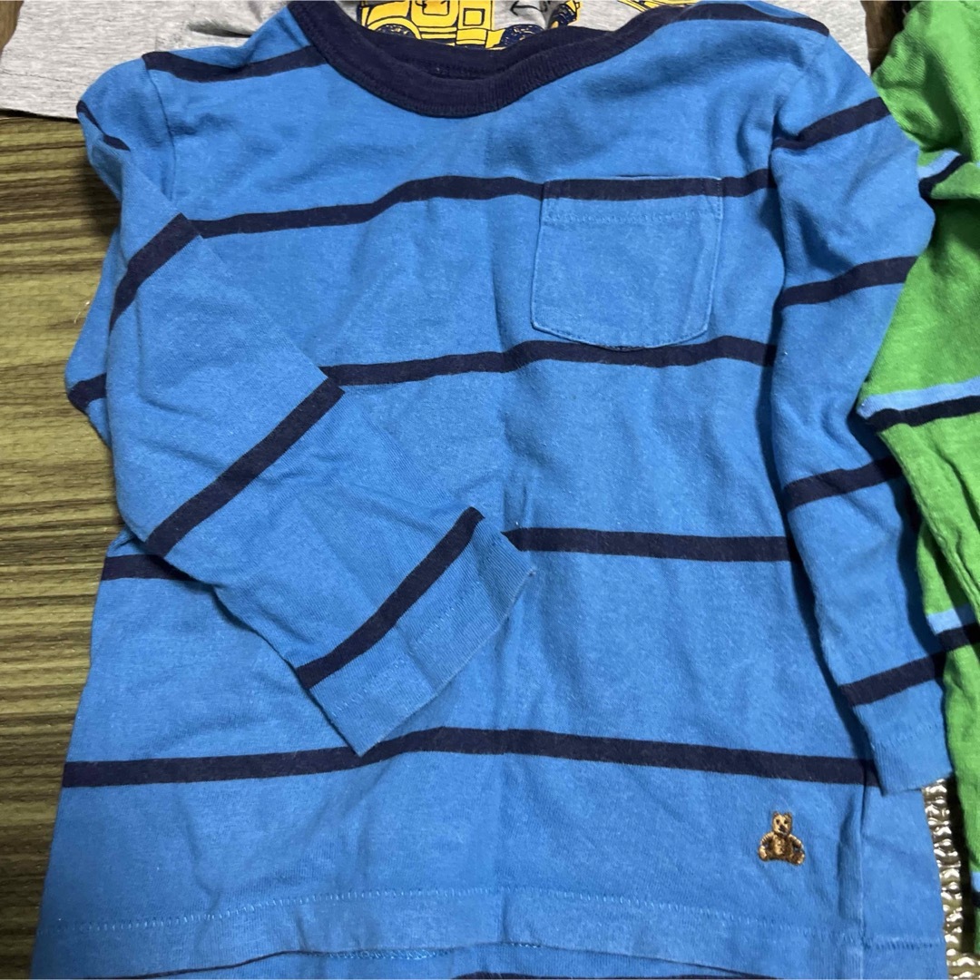 GAP Kids(ギャップキッズ)の男の子ギャップトップス３枚セット　サイズ90 キッズ/ベビー/マタニティのキッズ服男の子用(90cm~)(Tシャツ/カットソー)の商品写真