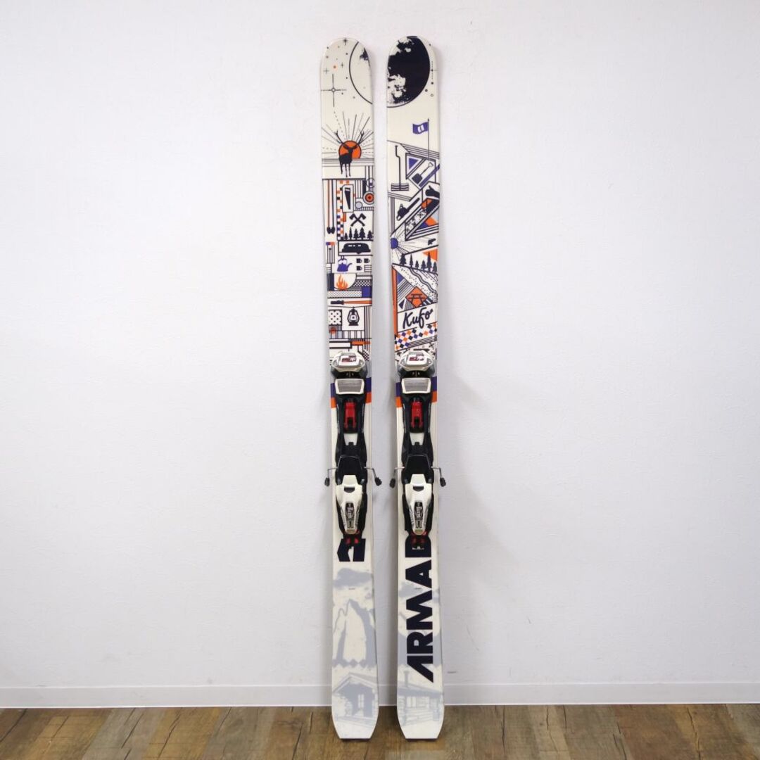 美品 アルマダ ARMADA 山スキー KUFO 177cm センター 102mm 美品 アルマダ ARMADA 山スキー KUFO 177cm センター 102mm