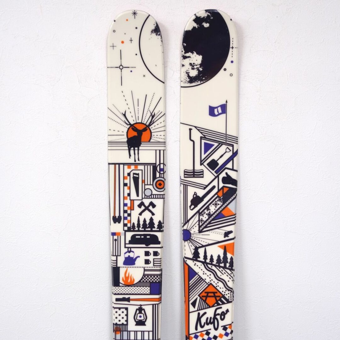 美品 アルマダ ARMADA 山スキー KUFO 177cm センター 102mm 美品 アルマダ ARMADA 山スキー KUFO 177cm センター 102mm