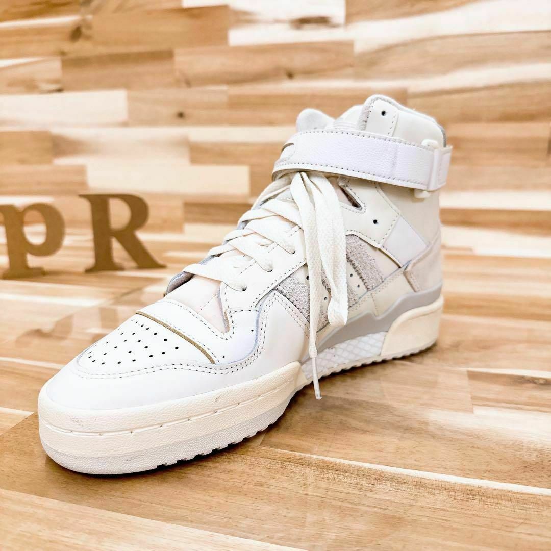 アディダス】adidas スニーカー FY4576 25.5 アイボリー×白-