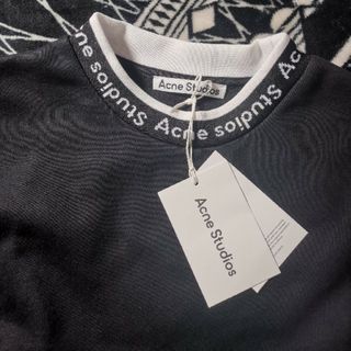 Acne Studios アクネストゥディオズ ロゴリブ スウェットシャツ S