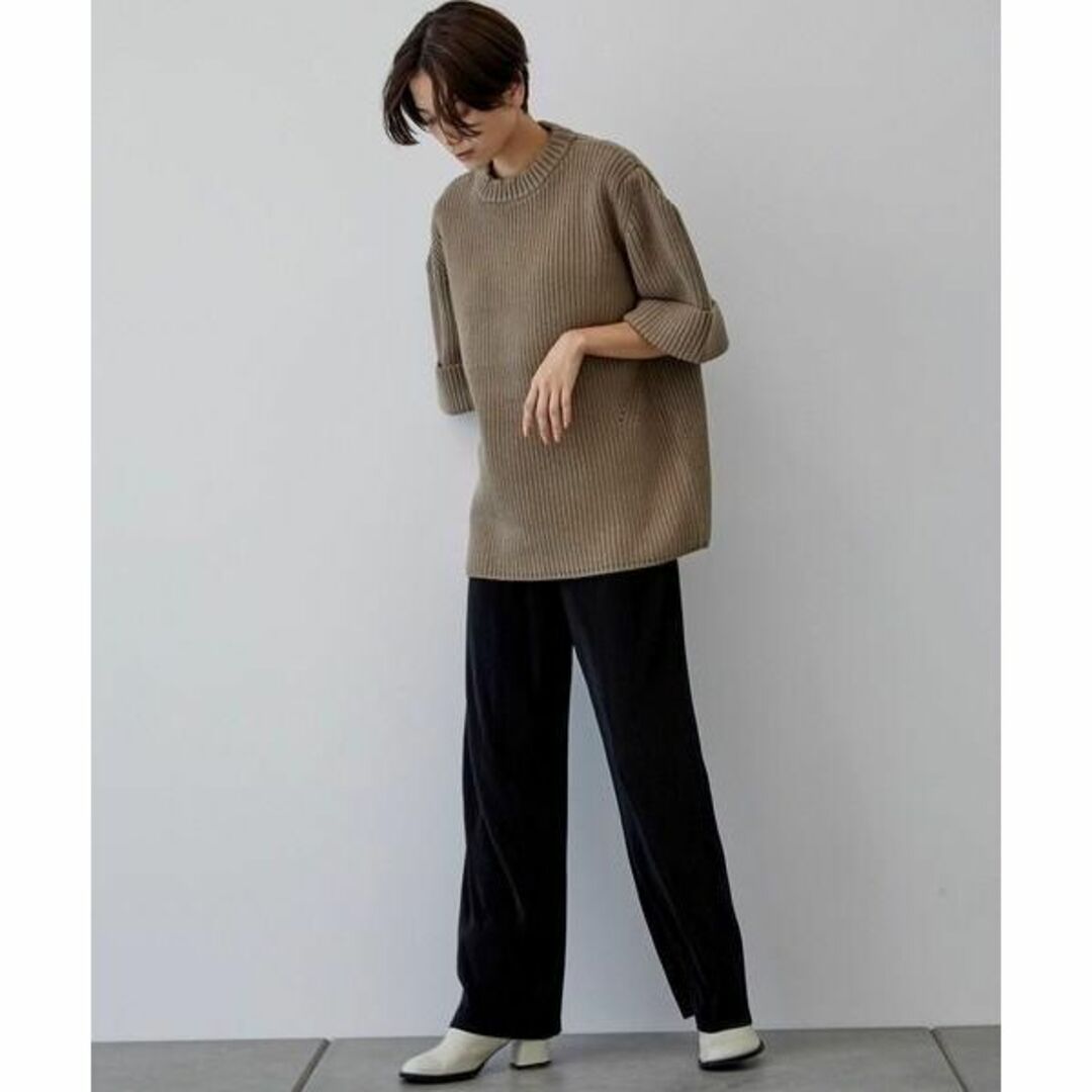 CLANE 22ss《STUDIOUS別注》リラックスルーズパンツ 黒 0
