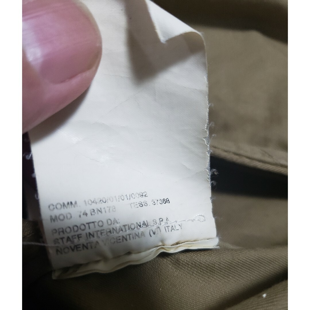 DSQUARED2(ディースクエアード)のDSQUARED2ディースクエアードジャケットカラー　ブラウン メンズのジャケット/アウター(ミリタリージャケット)の商品写真