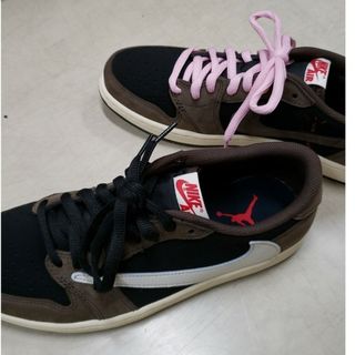 ジョーダン(Jordan Brand（NIKE）)のNIKE × TRAVIS SCOTT AIR JORDAN 1 LOW OG(スニーカー)