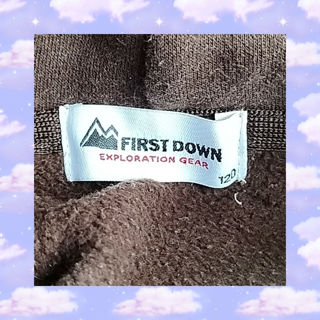 FIRST DOWN(ファーストダウン)の♡ パーカー 子供服 ♡ キッズ/ベビー/マタニティのキッズ服男の子用(90cm~)(Tシャツ/カットソー)の商品写真