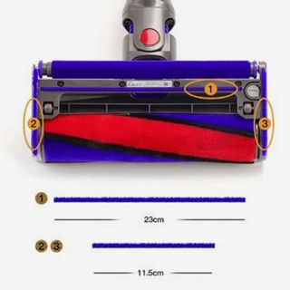 ダイソン(Dyson)のダイソンヘッド（交換用フェルト）（吸口交換フェルト）(掃除機)