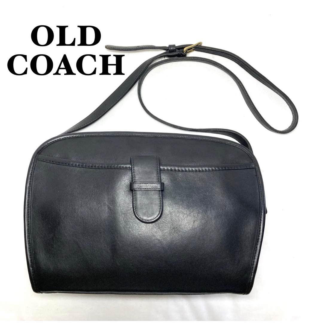 【美品・希少】COACH オールドコーチ　ショルダーバッグ　ブラック　9314