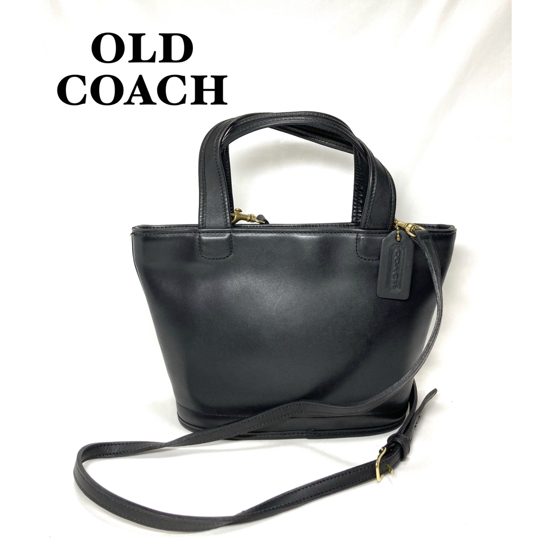 ✨️美品✨️OLDCOACH ハンドバッグ 2way ショルダーバッグ ブラック