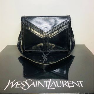 イヴサンローラン(Yves Saint Laurent)の【美品】☆YvesSaint Laurent レザー 2WAY ショルダーバック(ショルダーバッグ)