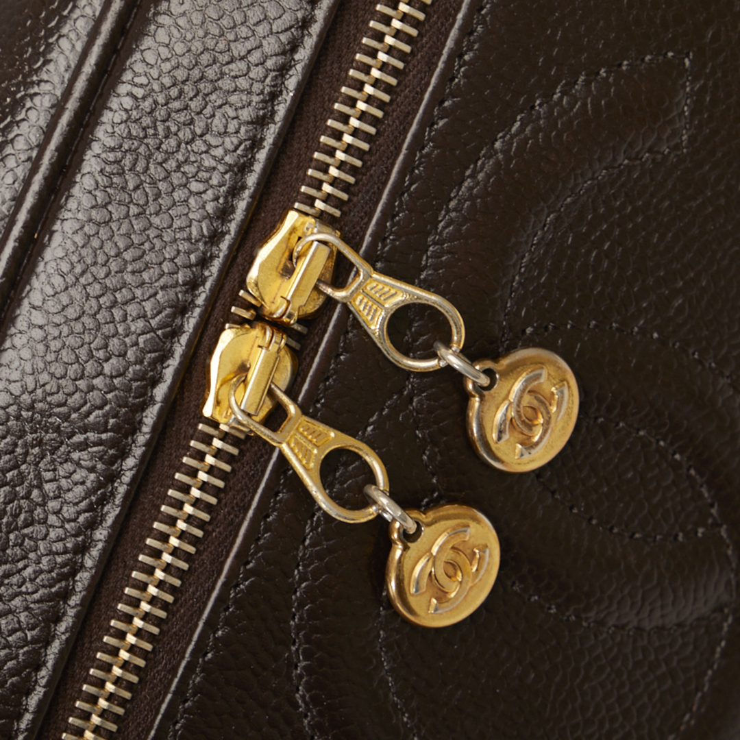 CHANEL - シャネル ココマーク 横型 ミラー バニティバッグ
