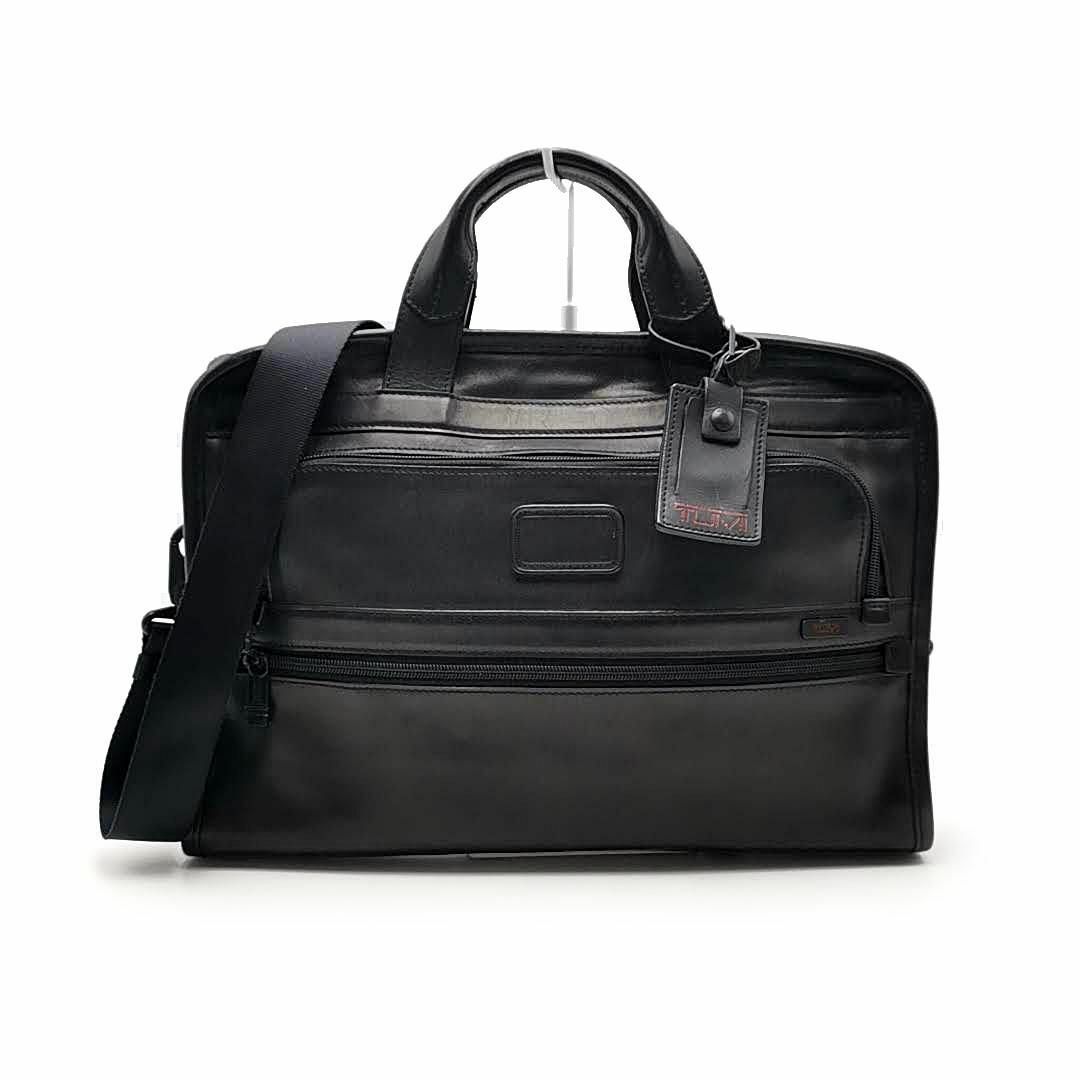 美品 トゥミ TUMI ビジネスバッグ レザー 03-23100405