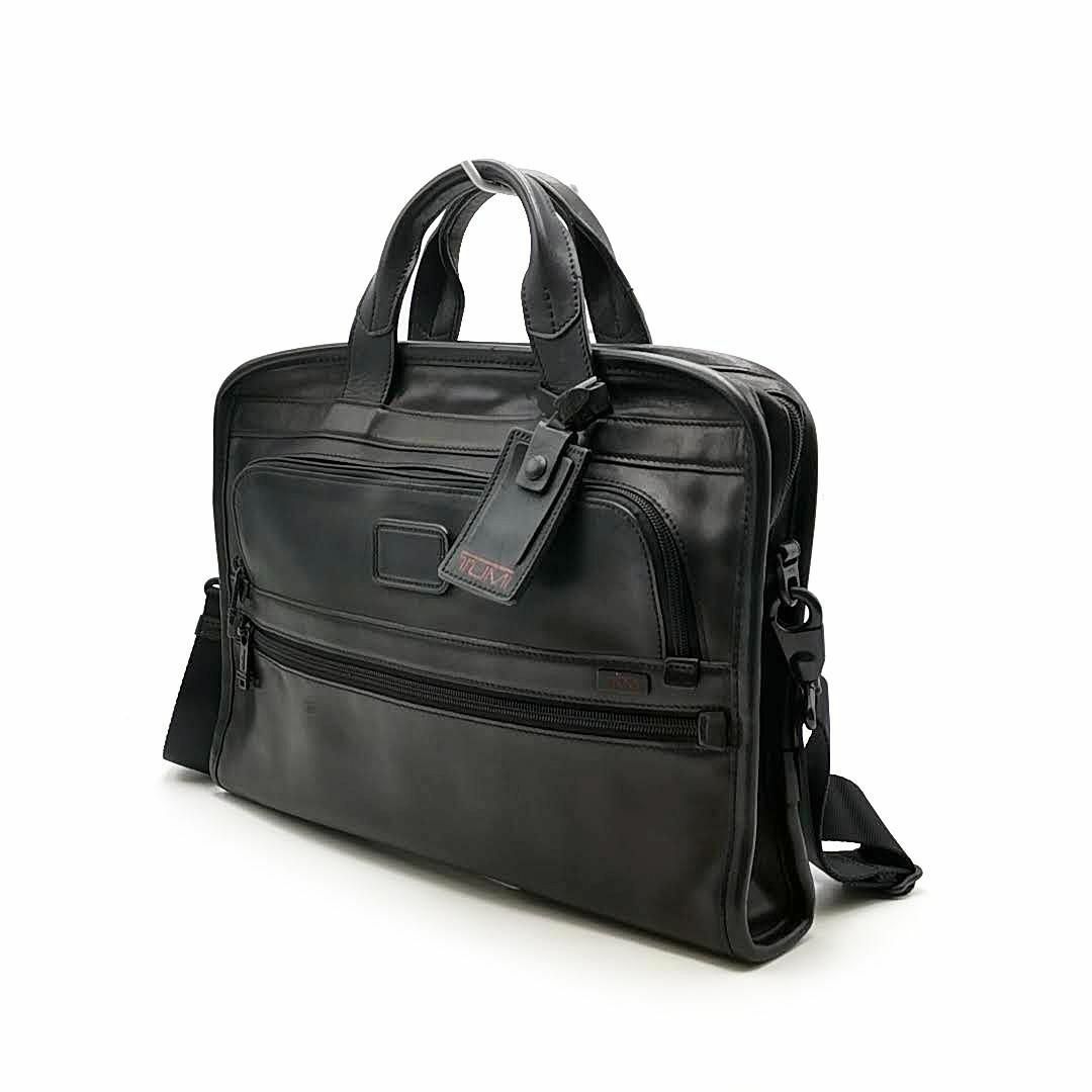 TUMI(トゥミ)の美品 トゥミ TUMI ビジネスバッグ レザー 03-23100405 メンズのバッグ(ビジネスバッグ)の商品写真