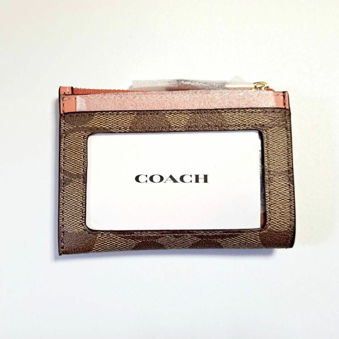 【新品】COACH コーチ シグネチャーカード入れ コインケース パスケース 6