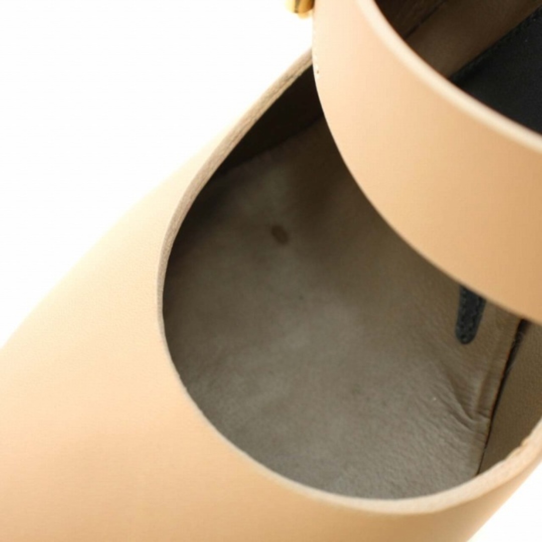 Marni(マルニ)のマルニ パンプス ポインテッドトゥ レザー ビブラムソール 37 24.0cm レディースの靴/シューズ(ハイヒール/パンプス)の商品写真