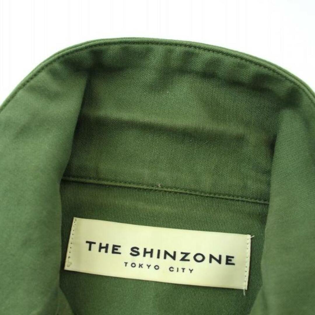 Shinzone(シンゾーン)のシンゾーン Shinzone シャツジャケット ミリタリー 34 XS カーキ レディースのジャケット/アウター(その他)の商品写真