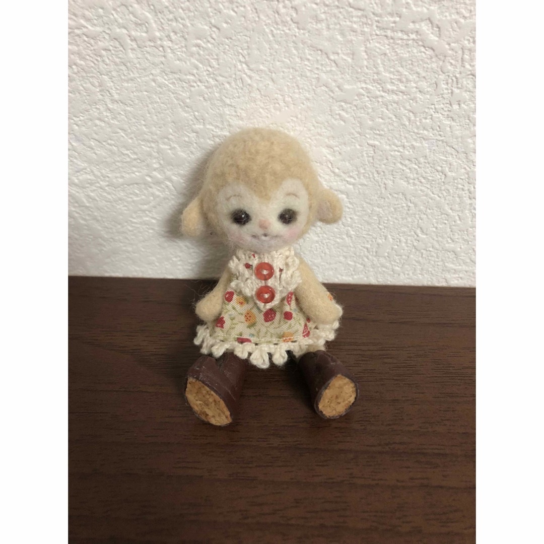 羊毛フェルト　ハンドメイド ハンドメイドのぬいぐるみ/人形(ぬいぐるみ)の商品写真