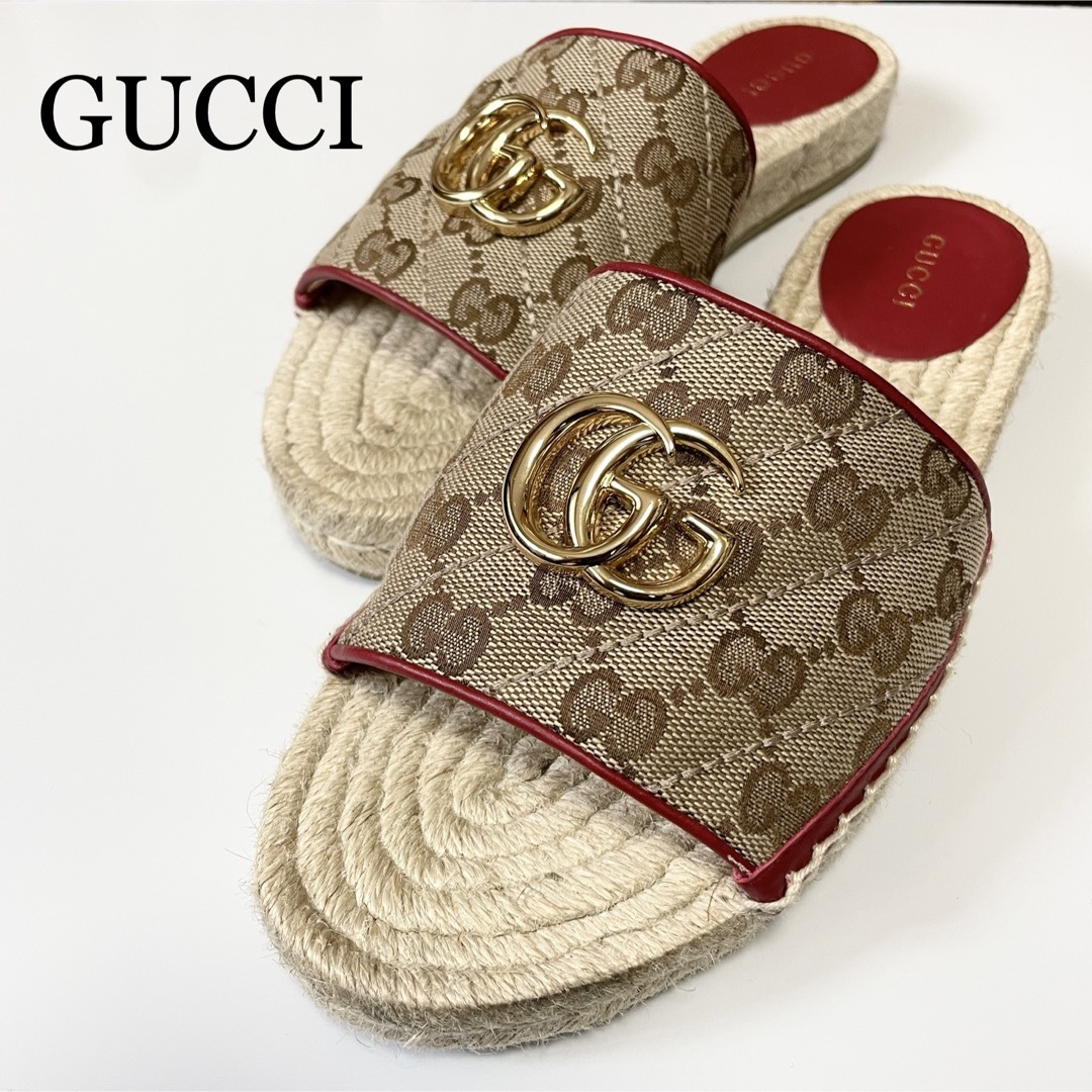 ★室内で一度履いたのみ★GUCCI グッチ サンダル | フリマアプリ ラクマ