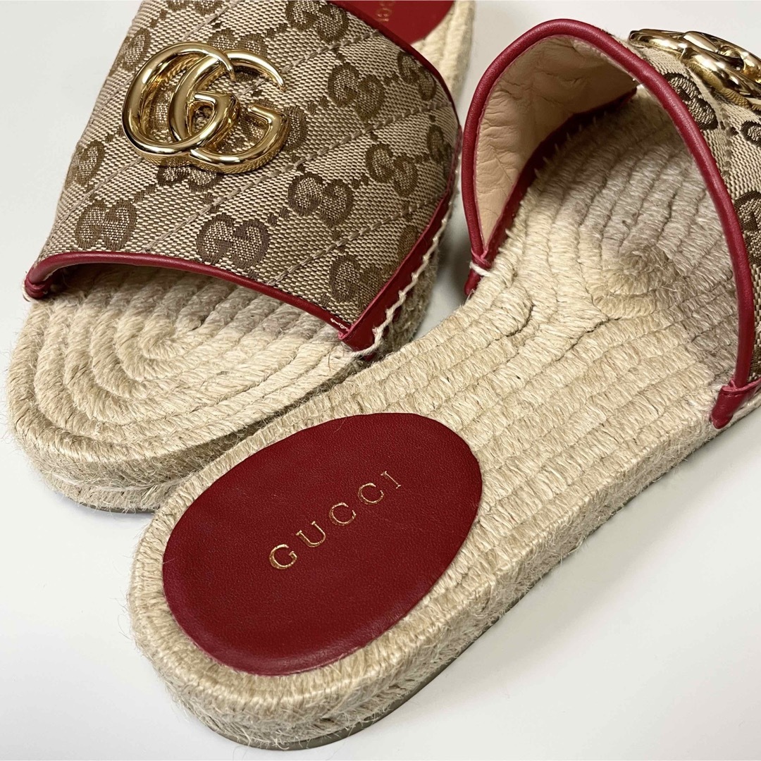 ★室内で一度履いたのみ★GUCCI グッチ サンダル