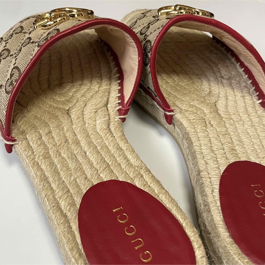 ★室内で一度履いたのみ★GUCCI グッチ サンダル