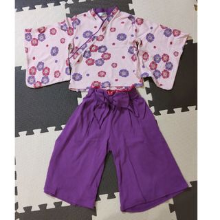 子供　袴風の服　95センチ(和服/着物)