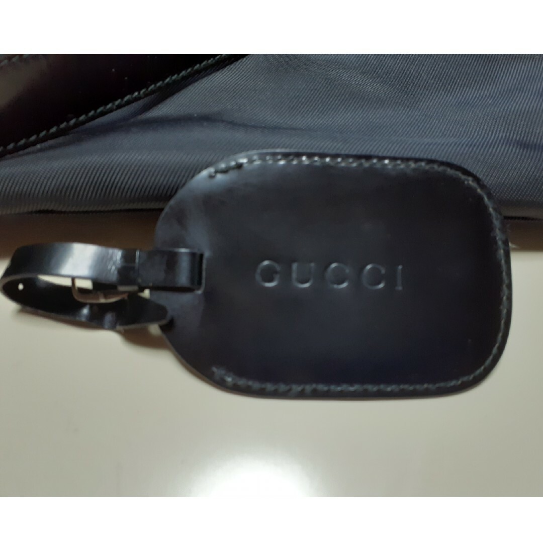 Gucci(グッチ)のGUCCI　ネームタグ&ポーチ付き レディースのファッション小物(その他)の商品写真