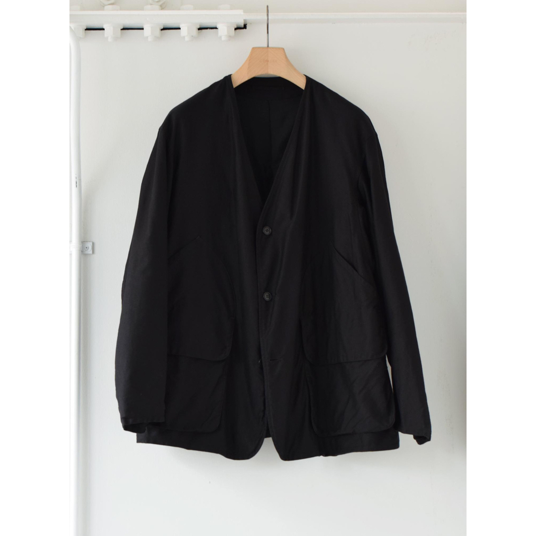 COMOLI コットンサテン ハンティング ジャケット size1 black 1