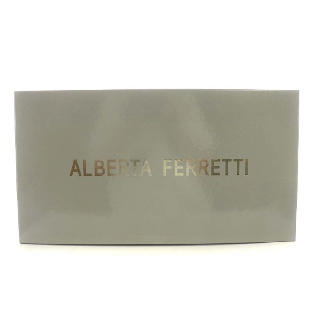 ALBERTA FERRETTI(アルベルタフェレッティ)のアルベルタ フェレッティ ロングブーツ ポインテッドトゥ スエード 24cm 黒 レディースの靴/シューズ(ブーツ)の商品写真