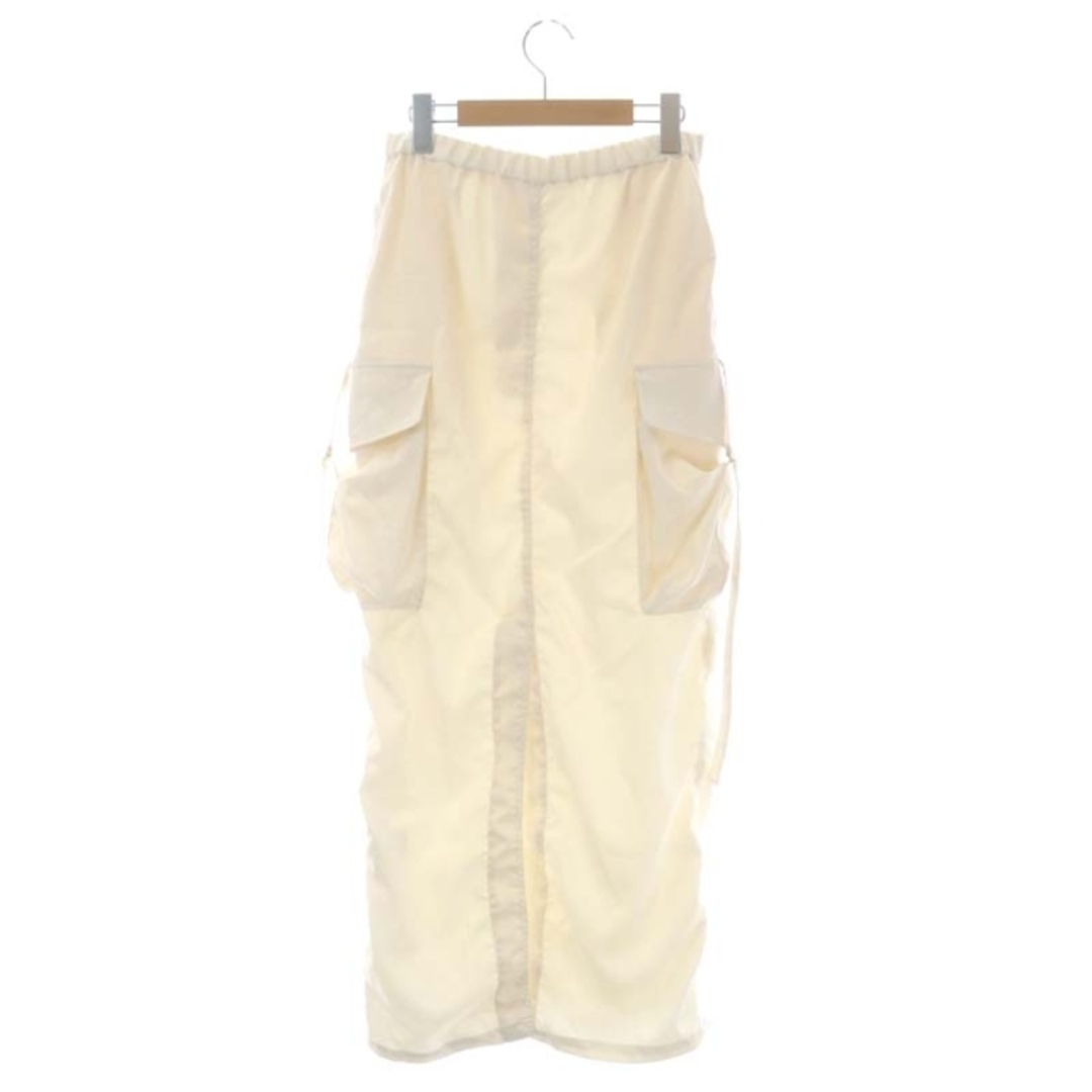 LE CIEL BLEU - ルシェルブルー 23AW Cargo MaxiSkirt Iラインカーゴ