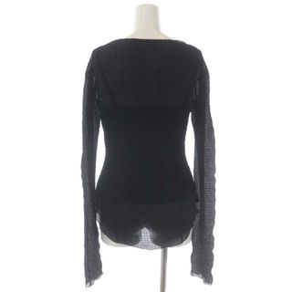 LE CIEL BLEU - ルシェルブルー 23SS Textured Sheer Bow Top シアーの