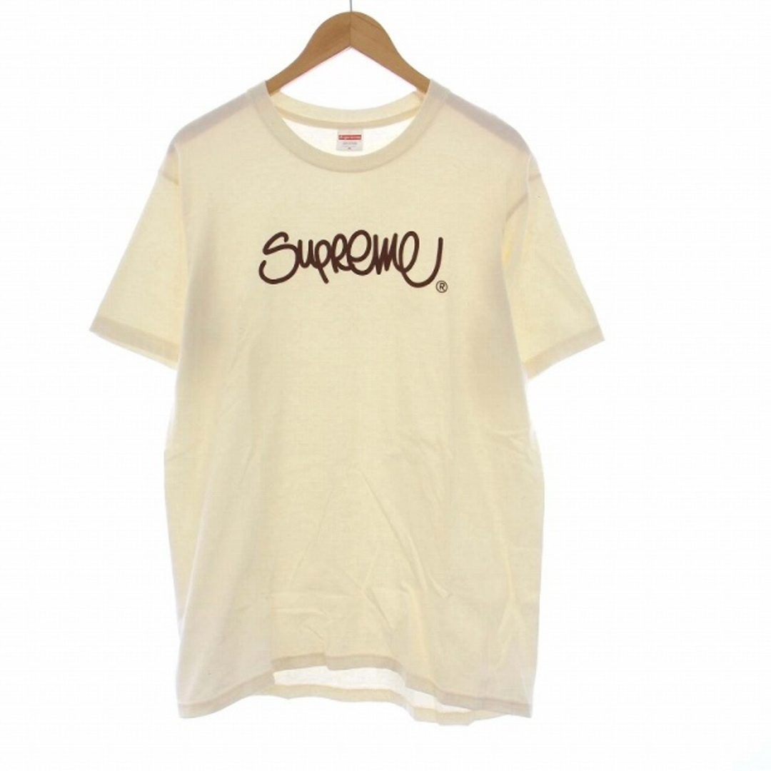 SUPREME 22SS Handstyle Tee Tシャツ M ベージュのサムネイル