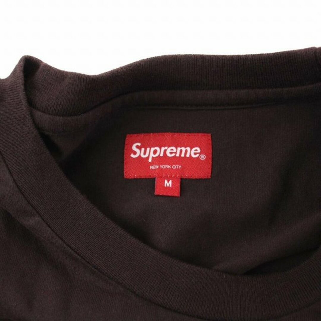 supreme small box tee 22AW M black