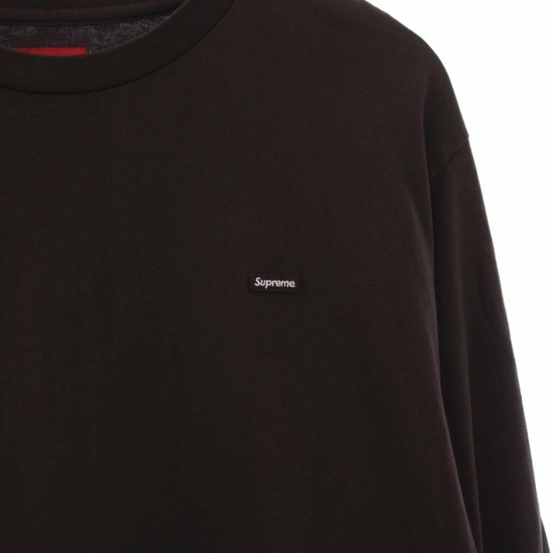 Supreme - SUPREME 22AW Small Box L/S Tee BROWNの通販 by ベクトル